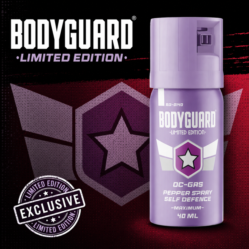 Bodyguard OC Kişisel Savunma Spreyi | BG-0140 40 ML — Lila