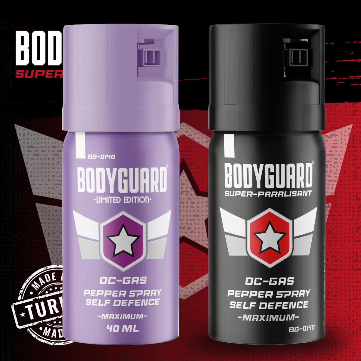 Bodyguard OC Kişisel Savunma Spreyi | BG-0140 40 ML